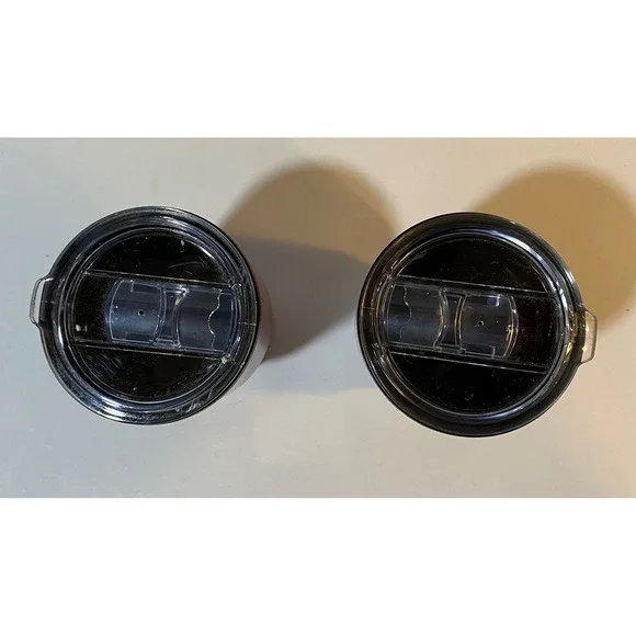 Set of 2 Red Insulated Travel Tumblers with Lids Matte Red Cup Holder Friendly - Picture 2 of 4